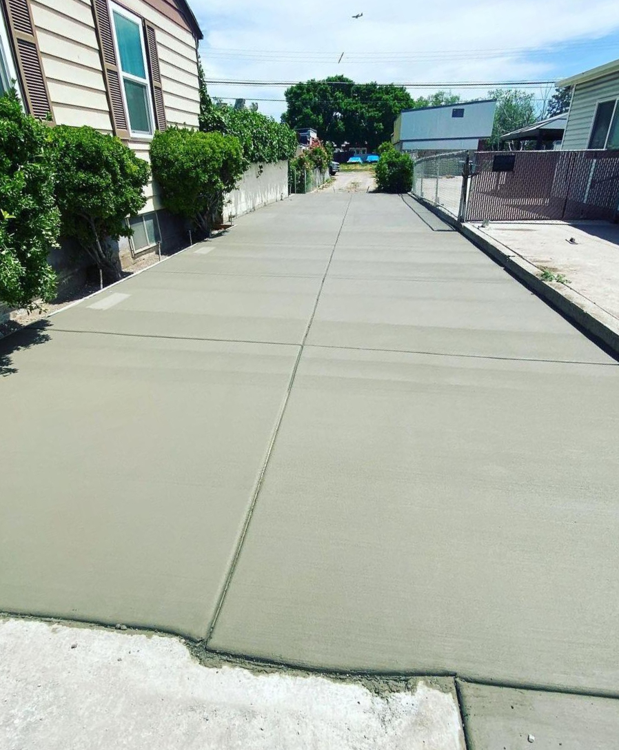 Concrete renovation work